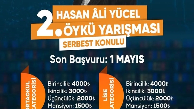 Atakum Belediyesi Hasan Ali Yücel 2. Öykü Yarışması'nın başvuru süresi uzatıldı