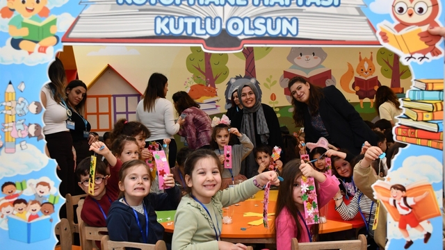 Büyükşehir'in Kütüphane Haftası etkinliklerine yoğun ilgi