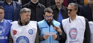 Gümüşhane’de Mescid-i Aksa için basın açıklaması