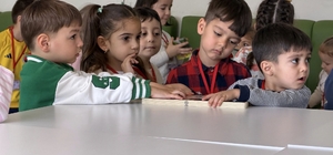 Kartepe'de minikler Kütüphaneler Haftası'nı müzikli masallarla kutladı