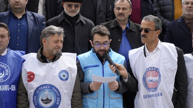 Gümüşhane'de Mescid-i Aksa için basın açıklaması