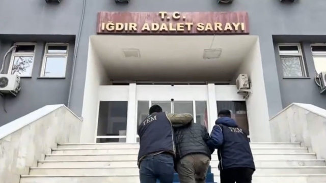 Iğdır'da terör propagandası yapan şüpheli gözaltına alındı
