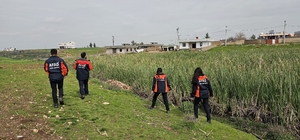 Mardin'de kayıp Alzheimer hastası kadını arama çalışmaları 2'nci gününde (2)