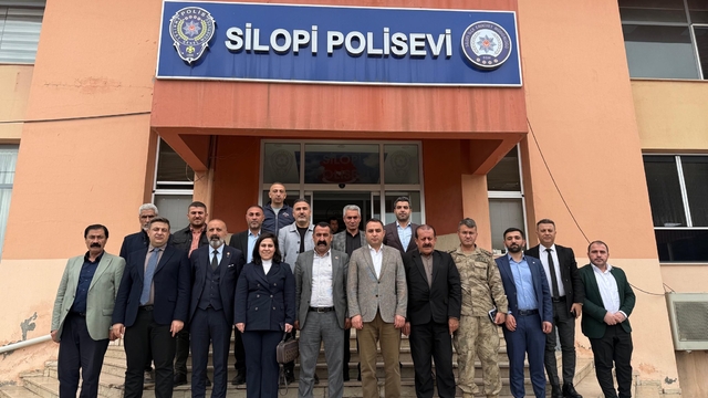 Silopi Kaymakamı Çağlar Partal, muhtarlarla bir araya geldi