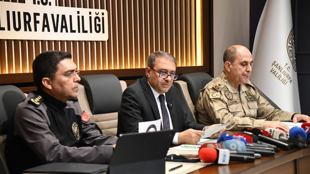 Şanlıurfa'da asayiş ve güvenlik bilgilendirme toplantısı yapıldı