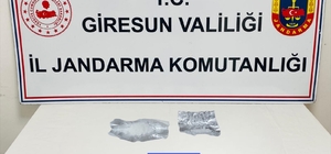 Giresun'daki operasyonlarda 4 şüpheli hakkında adli işlem başlatıldı