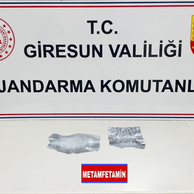 Giresun'daki operasyonlarda 4 şüpheli hakkında adli işlem başlatıldı