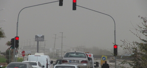 Kilis’te toz taşınımı etkili oldu