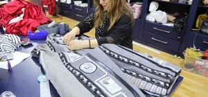 Gaziantep'te unutulmaya yüz tutan kutnu kumaşı dokumacılığı geleceğe taşınıyor