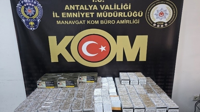 Antalya'da kaçakçılık ve organize suçlarla mücadele sürüyor