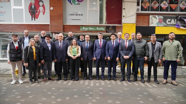 Ordu Valisi Erol, Fatsa'da gazetecilerle bir araya geldi