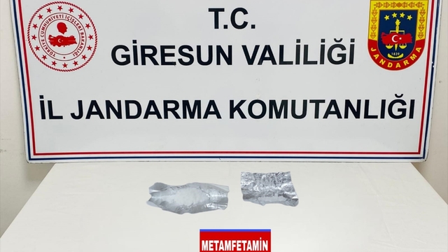 Giresun'daki operasyonlarda 4 şüpheli hakkında adli işlem başlatıldı