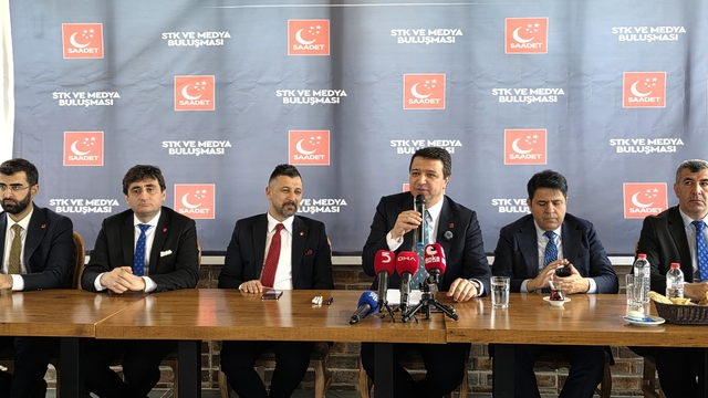 Saadet Partisi Genel Başkanı Arıkan, Bingöl'de STK temsilcileri ve gazetecilerle buluştu