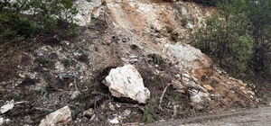 Mengen'de sağanak heyelana neden oldu