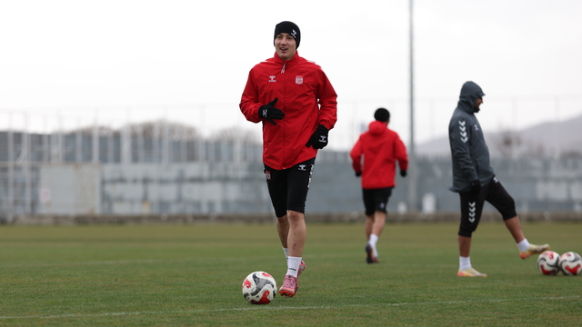 Sivasspor, Esenler Erokspor maçının hazırlıklarını sürdürdü