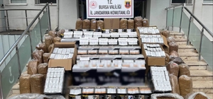 Bursa'da kaçak tütün operasyonu: 205 bin adet makaron ele geçirildi
