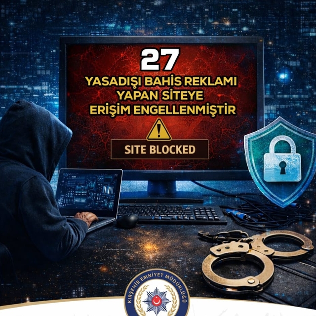 Sanal devriyelerden 27 bahis sitesine erişim engeli