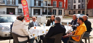 Vali Varol, esnaflarla bir araya geldi