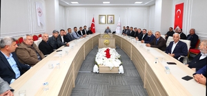 Vali Osman Varol, muhtarlarla istişare toplantısı yaptı