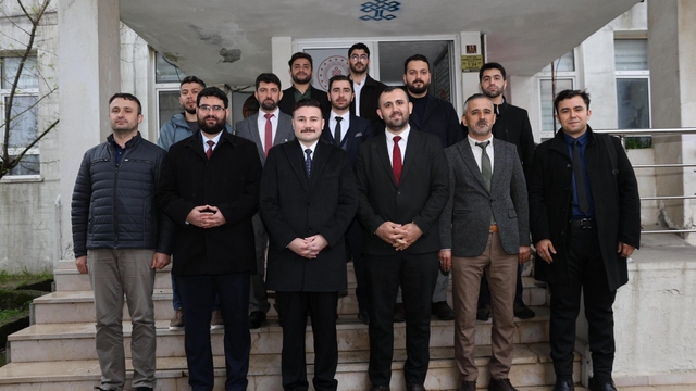 Gökçeada Kaymakamı müftülük personeliyle bir araya geldi