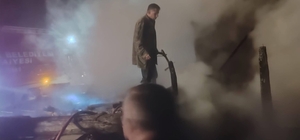 Burdur’da yanan ev kullanılamaz hale geldi