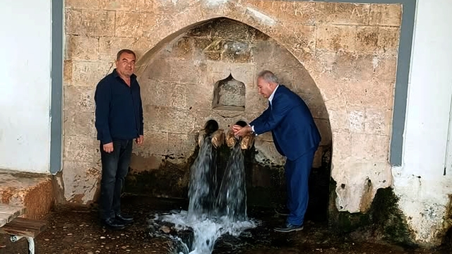 Altun: "Araban'daki tarihi çeşmelerimiz yok olmadan kurtarılmayı bekliyor"