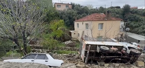 Aşırı yağışlar Söke'de hayatı olumsuz etkiliyor