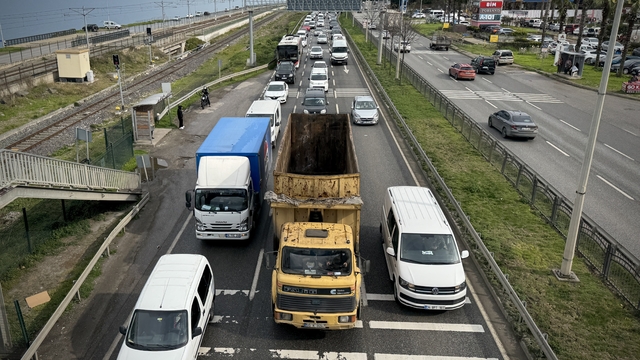 Samsun'da trafik kazalarında 2 kişi yaralandı