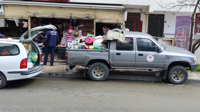 Ordu'da son kullanım tarihi geçmiş 4 kamyonet dolusu gıda ürününe el konuldu