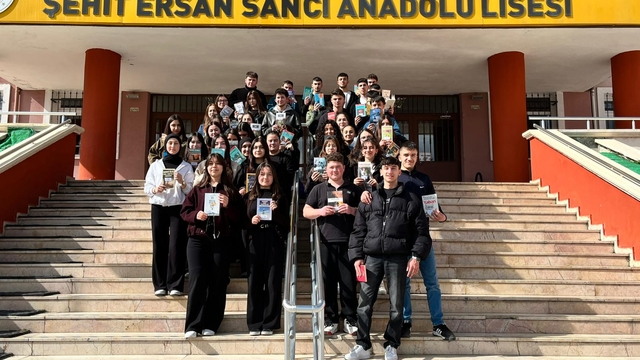 Ladik Şehit Ersan Sancı Anadolu Lisesinde, "Bir Hatıra Bırak da Git Projesi" uygulanıyor