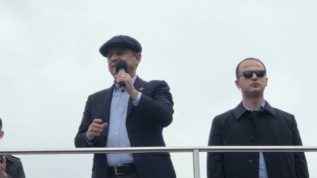 Özgür Özel, Kütahya'da "Millet İradesine Sahip Çıkıyor" mitinginde konuştu