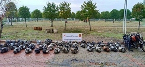 Nevşehir’de motosiklet şaselerini kazıyan şahıslara operasyon: 2 gözaltı