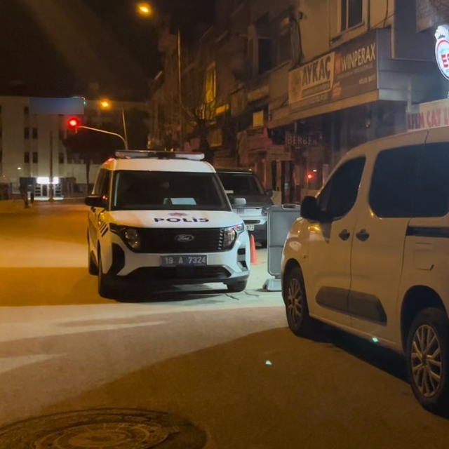 Çorum'da silahlı saldırı: 1 yaralı