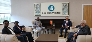 Gana Büyükelçisi'nden İnönü Üniversitesi'ne ziyaret