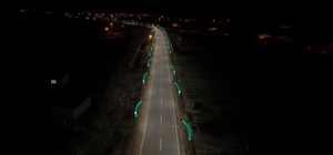 Aydınlatma çalışmasıyla Aydınlar beldesinin çehresi değişti