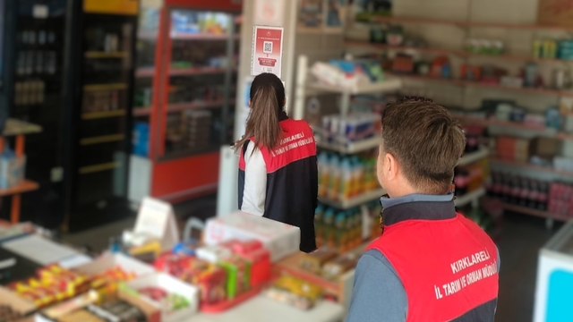 Kırklareli'nde gıda işletmeleri denetlendi