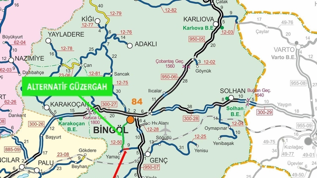 Bingöl'de heyelan tehlikesi