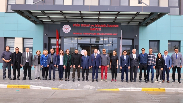 Aydın Şehir Hastanesi'nde fizik tedavi ünitesine yakın inceleme