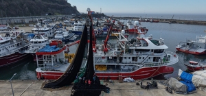 Trabzon'da balıkçılar "paydos" dedi Bazı tekneler gelecek sezon için hazırlıklarına başladı