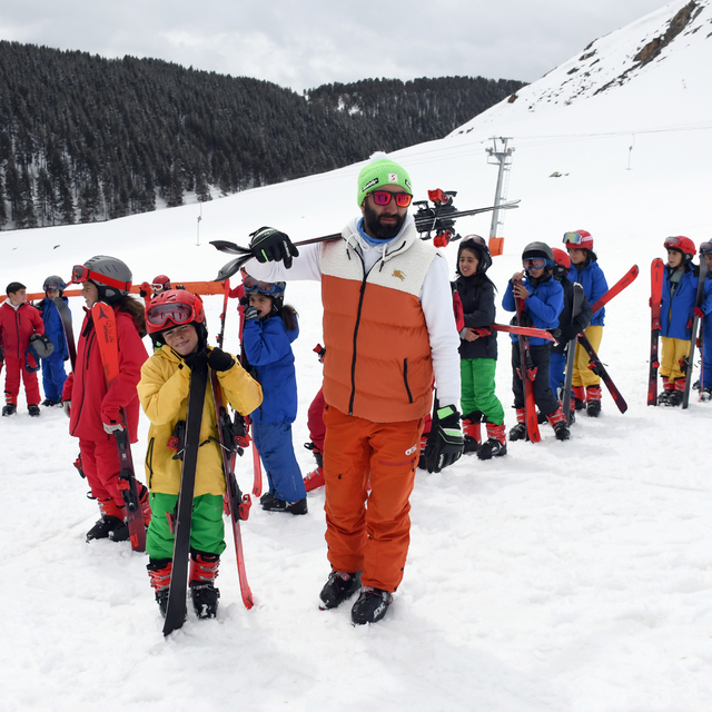 Kars'ta "Karın Yıldızları Sarıkamış'ta Projesi" sezonu kapattı