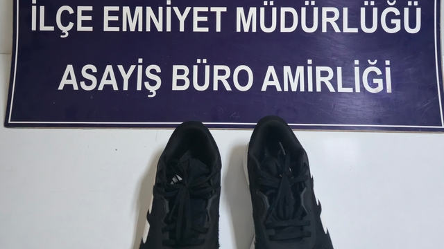 Kırıkhan ilçesinde tezgahtan ayakkabı çalan zanlı tutuklandı