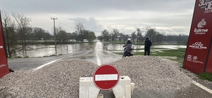 Edirne’de su seviyesi yükselen Tunca ve Meriç'te ‘sarı alarm’ uyarısı devam ediyor