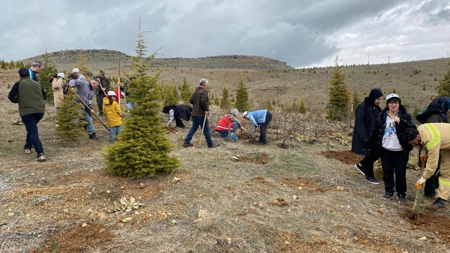 Elazığ'da fidan dikim etkinliği