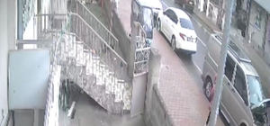 Otomobil park halindeki araca çarpıp takla attı: 2 yaralı