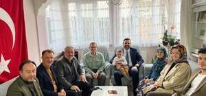 AK Parti heyetinden şehit ailesine ziyaret