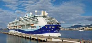 Sezonun ikinci kuruvaziyer gemisi Bodrum'a geldi