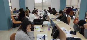 Sason’da yeni kütüphaneye yoğun ilgi