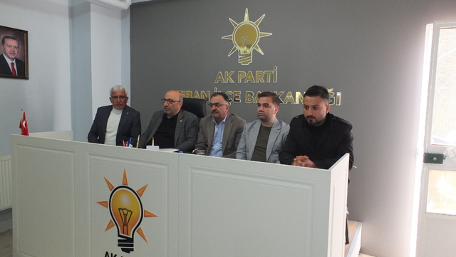 AK Parti Elazığ Milletvekili Açıkkapı'dan AK Parti Keban İlçe Başkanlığına ziyaret