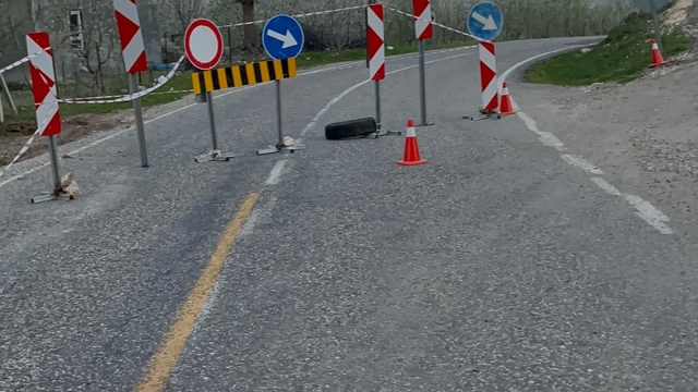 Sincik-Kahta Karayolu ulaşıma kapatıldı