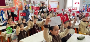 Adıyaman'da öğrencilerden Mehmetçiğe anlamlı mektup